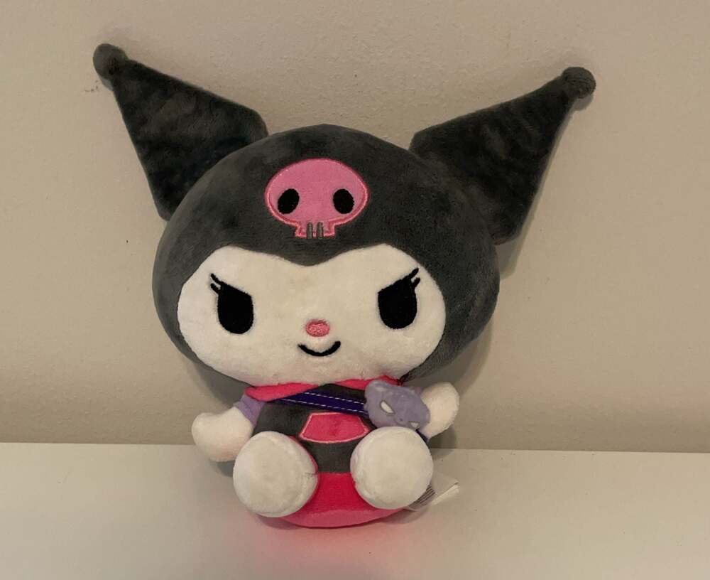 Sanrio Core Hello Kitty and Friends Kuromi Plush Toy, Mall Goth, E-Girl